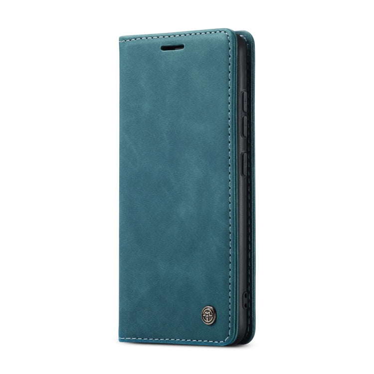 For Samsung Galaxy S22+ CaseMe 013 Multifunctional Horizontal Flip Leather Phone Case(Blue) by CaseMe