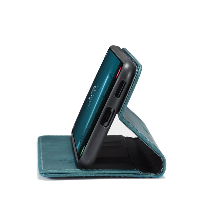 For Samsung Galaxy S22+ CaseMe 013 Multifunctional Horizontal Flip Leather Phone Case(Blue) by CaseMe