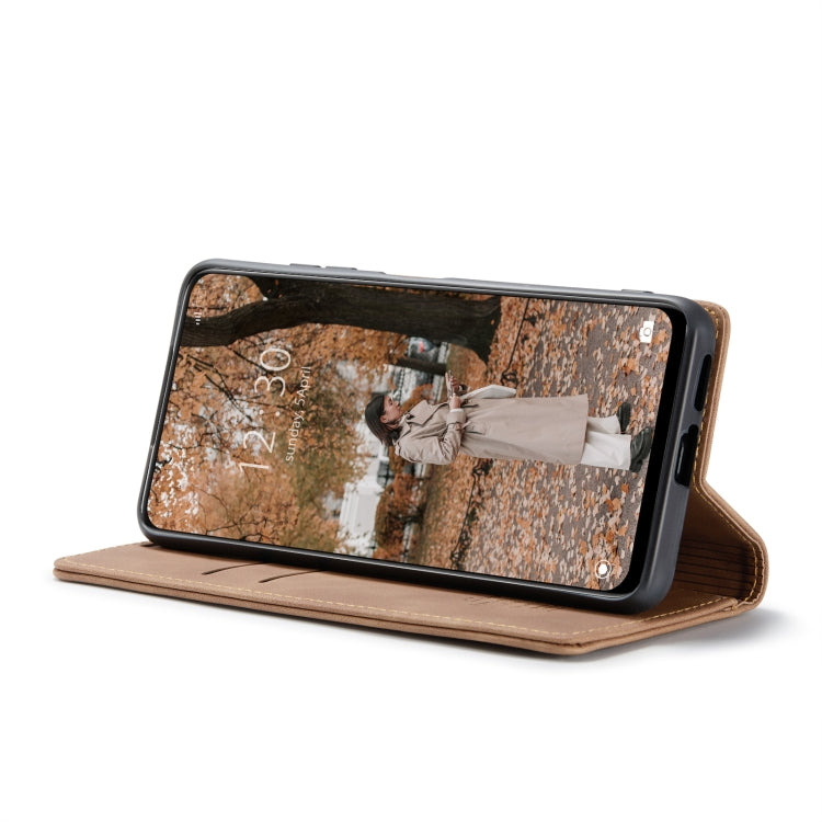 For Xiaomi Redmi Note 11 Pro Global/Redmi Note 11 Pro 5G Global CaseMe 013 Multifunctional Horizontal Flip Leather Phone Case(Brown) by CaseMe