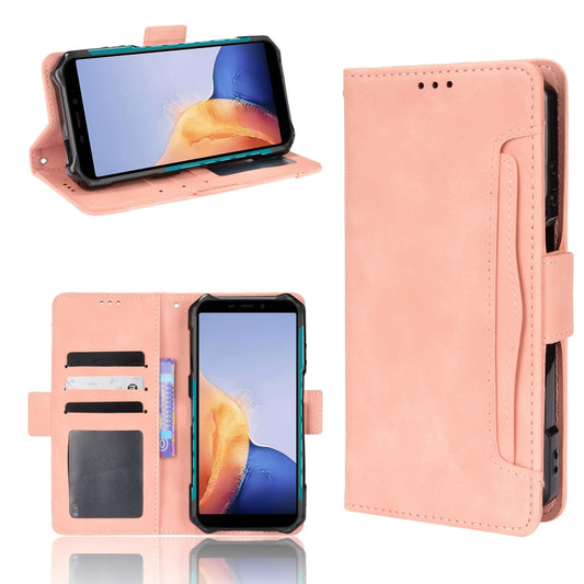 For Ulefone Armor X9 Skin Feel Calf Pattern Leather Phone Case(Pink) by buy2fix