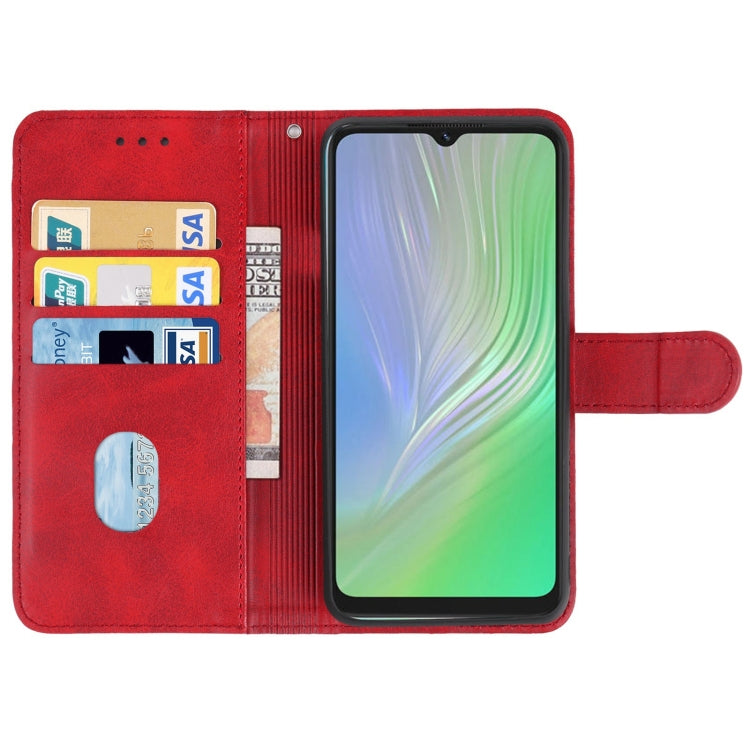 Leather Phone Case For Blackview A55(Red) - More Brand by buy2fix | Online Shopping UK | buy2fix