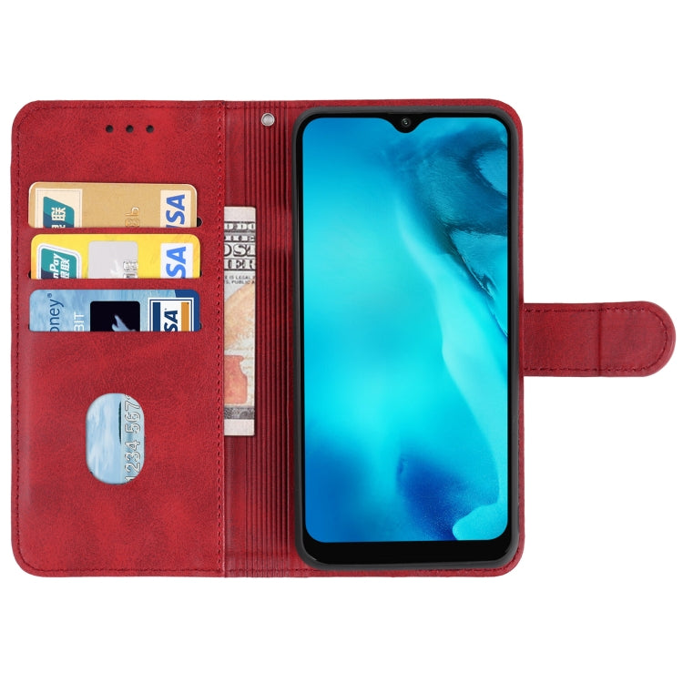 Leather Phone Case For Doogee X93(Red) - More Brand by buy2fix | Online Shopping UK | buy2fix