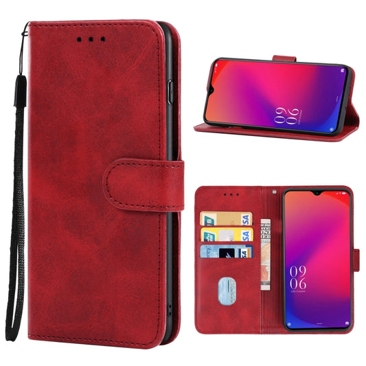 Leather Phone Case For Doogee X95 Pro(Red) - More Brand by buy2fix | Online Shopping UK | buy2fix