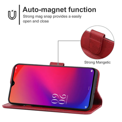 Leather Phone Case For Doogee X95 Pro(Red) - More Brand by buy2fix | Online Shopping UK | buy2fix