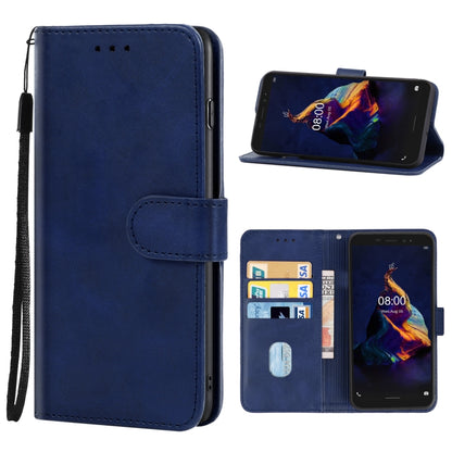 Leather Phone Case For Ulefone Armor X8(Blue) - Ulefone Cases by buy2fix | Online Shopping UK | buy2fix