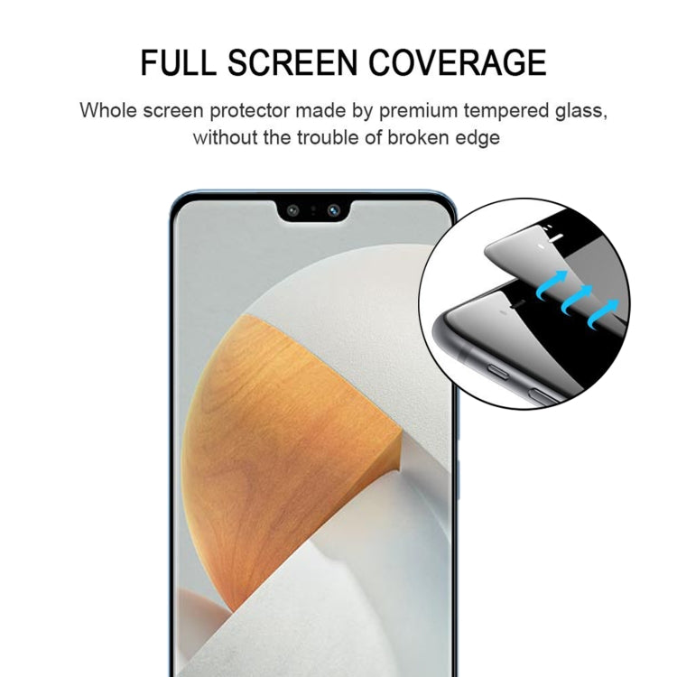 Full Glue Cover Screen Protector Tempered Glass Film For vivo S12 / V23 5G - vivo Tempered Glass by buy2fix | Online Shopping UK | buy2fix