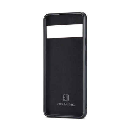 For Google Pixel 6 Pro DG.MING M1 Series 3-Fold Multi Card Wallet Back Cover Leather Phone Case(Coffee) by DG.MING