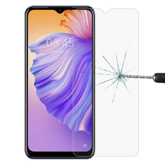 0.26mm 9H 2.5D Tempered Glass Film For Tecno Spark 8