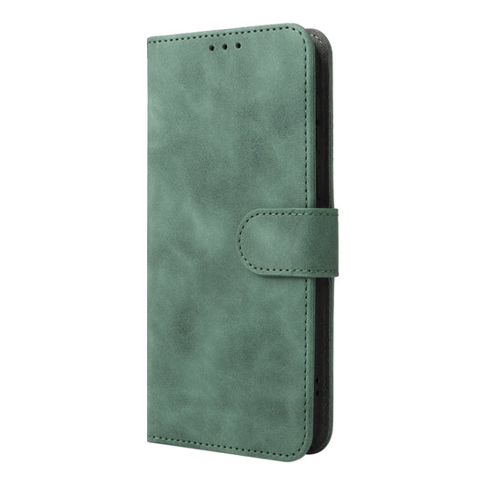 For Ulefone Note 6 Skin Feel Magnetic Flip Leather Phone Case(Green) by buy2fix
