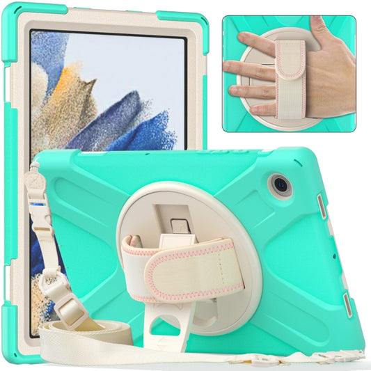 For Samsung Galaxy Tab A8 10.5 2021 Silicone + PC Tablet Case(Mint Green) - Other Galaxy Tab PC by buy2fix | Online Shopping UK | buy2fix