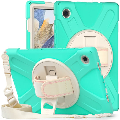 For Samsung Galaxy Tab A8 10.5 2021 Silicone + PC Tablet Case(Mint Green) - Other Galaxy Tab PC by buy2fix | Online Shopping UK | buy2fix