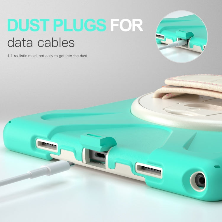 For Samsung Galaxy Tab A8 10.5 2021 Silicone + PC Tablet Case(Mint Green) - Other Galaxy Tab PC by buy2fix | Online Shopping UK | buy2fix