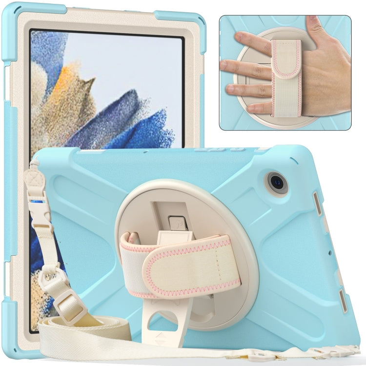 For Samsung Galaxy Tab A8 10.5 2021 Silicone + PC Tablet Case(Ice Blue) - Other Galaxy Tab PC by buy2fix | Online Shopping UK | buy2fix