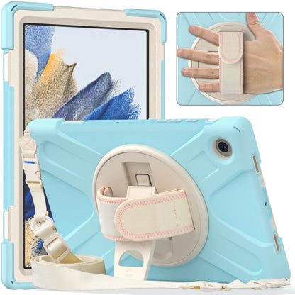 For Samsung Galaxy Tab A8 10.5 2021 Silicone + PC Tablet Case(Ice Blue) - Other Galaxy Tab PC by buy2fix | Online Shopping UK | buy2fix