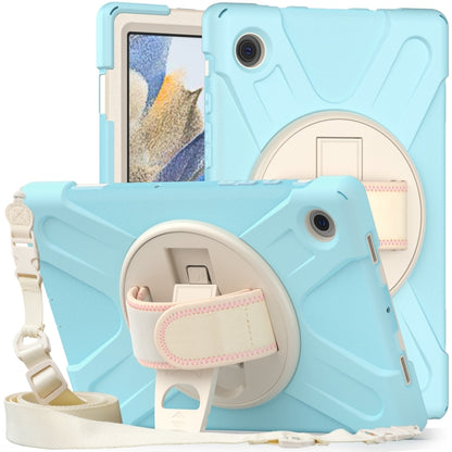 For Samsung Galaxy Tab A8 10.5 2021 Silicone + PC Tablet Case(Ice Blue) - Other Galaxy Tab PC by buy2fix | Online Shopping UK | buy2fix