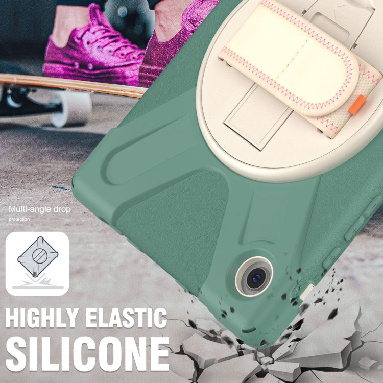 For Samsung Galaxy Tab A8 10.5 2021 Silicone + PC Tablet Case(Emerald Green) - Other Galaxy Tab PC by buy2fix | Online Shopping UK | buy2fix