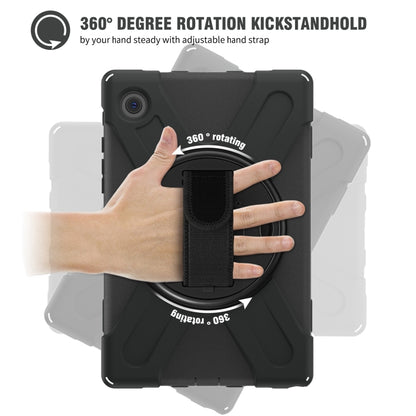 For Samsung Galaxy Tab A8 10.5 2021 Silicone + PC Tablet Case(Black) - Other Galaxy Tab PC by buy2fix | Online Shopping UK | buy2fix