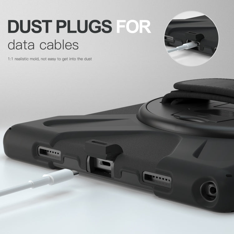 For Samsung Galaxy Tab A8 10.5 2021 Silicone + PC Tablet Case(Black) - Other Galaxy Tab PC by buy2fix | Online Shopping UK | buy2fix