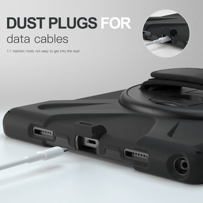 For Samsung Galaxy Tab A8 10.5 2021 Silicone + PC Tablet Case(Black) - Other Galaxy Tab PC by buy2fix | Online Shopping UK | buy2fix