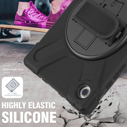 For Samsung Galaxy Tab A8 10.5 2021 Silicone + PC Tablet Case(Black) - Other Galaxy Tab PC by buy2fix | Online Shopping UK | buy2fix