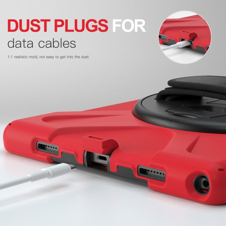 For Samsung Galaxy Tab A8 10.5 2021 Silicone + PC Tablet Case(Red) - Other Galaxy Tab PC by buy2fix | Online Shopping UK | buy2fix