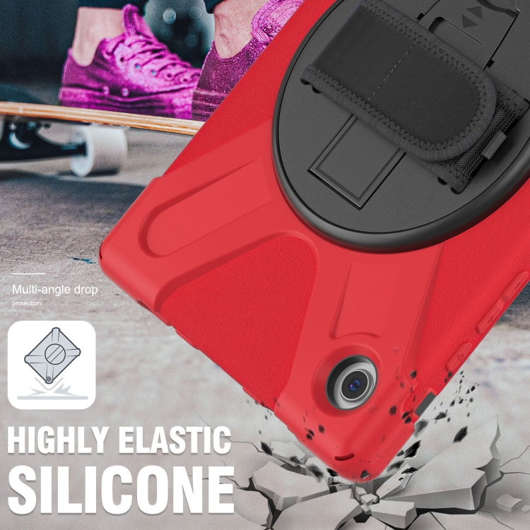 For Samsung Galaxy Tab A8 10.5 2021 Silicone + PC Tablet Case(Red) - Other Galaxy Tab PC by buy2fix | Online Shopping UK | buy2fix