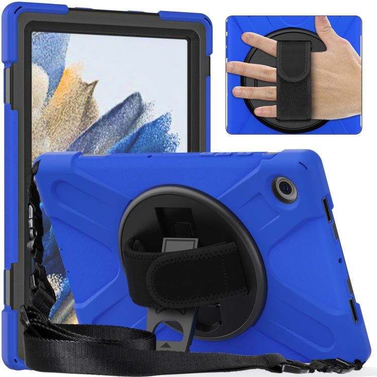 For Samsung Galaxy Tab A8 10.5 2021 Silicone + PC Tablet Case(Blue) - Other Galaxy Tab PC by buy2fix | Online Shopping UK | buy2fix