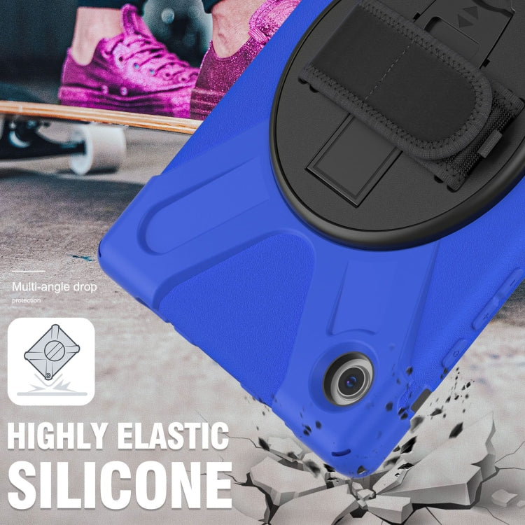 For Samsung Galaxy Tab A8 10.5 2021 Silicone + PC Tablet Case(Blue) - Other Galaxy Tab PC by buy2fix | Online Shopping UK | buy2fix