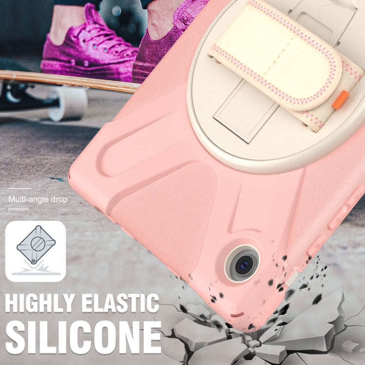 For Samsung Galaxy Tab A8 10.5 2021 Silicone + PC Tablet Case(Rose Gold) - Other Galaxy Tab PC by buy2fix | Online Shopping UK | buy2fix