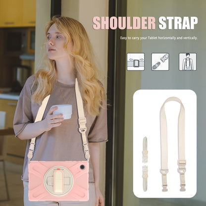 For Samsung Galaxy Tab A8 10.5 2021 Silicone + PC Tablet Case(Rose Gold) - Other Galaxy Tab PC by buy2fix | Online Shopping UK | buy2fix