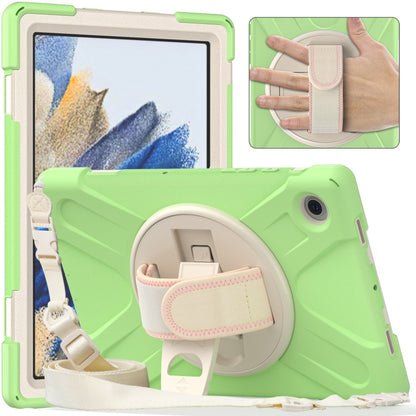 For Samsung Galaxy Tab A8 10.5 2021 Silicone + PC Tablet Case(Matcha Green) - Other Galaxy Tab PC by buy2fix | Online Shopping UK | buy2fix