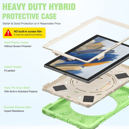 For Samsung Galaxy Tab A8 10.5 2021 Silicone + PC Tablet Case(Matcha Green) - Other Galaxy Tab PC by buy2fix | Online Shopping UK | buy2fix