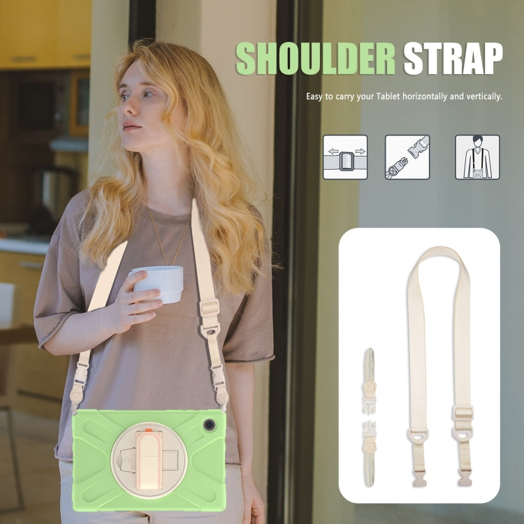 For Samsung Galaxy Tab A8 10.5 2021 Silicone + PC Tablet Case(Matcha Green) - Other Galaxy Tab PC by buy2fix | Online Shopping UK | buy2fix