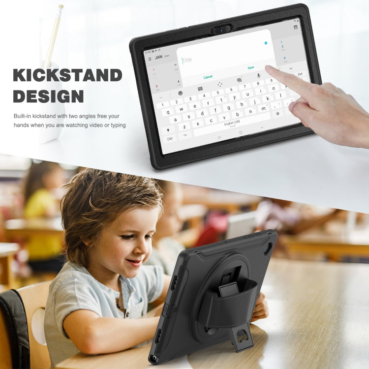 For Samsung Galaxy Tab A8 10.5 2021 Shockproof TPU + PC Tablet Case(Black) - Other Galaxy Tab PC by buy2fix | Online Shopping UK | buy2fix