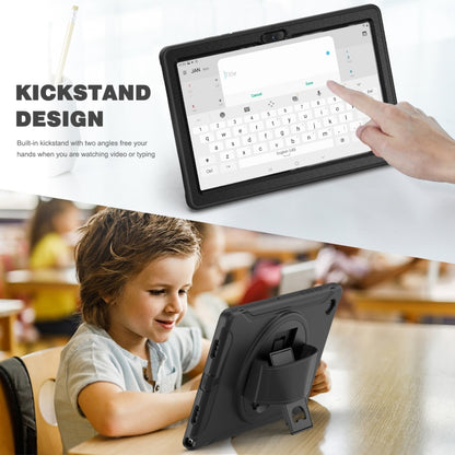 For Samsung Galaxy Tab A8 10.5 2021 Shockproof TPU + PC Tablet Case(Black) - Other Galaxy Tab PC by buy2fix | Online Shopping UK | buy2fix