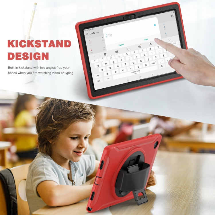 For Samsung Galaxy Tab A8 10.5 2021 Shockproof TPU + PC Tablet Case(Red) - Other Galaxy Tab PC by buy2fix | Online Shopping UK | buy2fix
