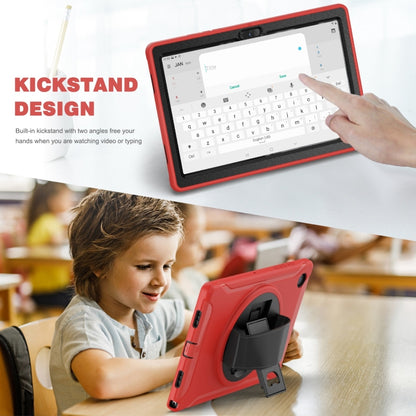 For Samsung Galaxy Tab A8 10.5 2021 Shockproof TPU + PC Tablet Case(Red) - Other Galaxy Tab PC by buy2fix | Online Shopping UK | buy2fix