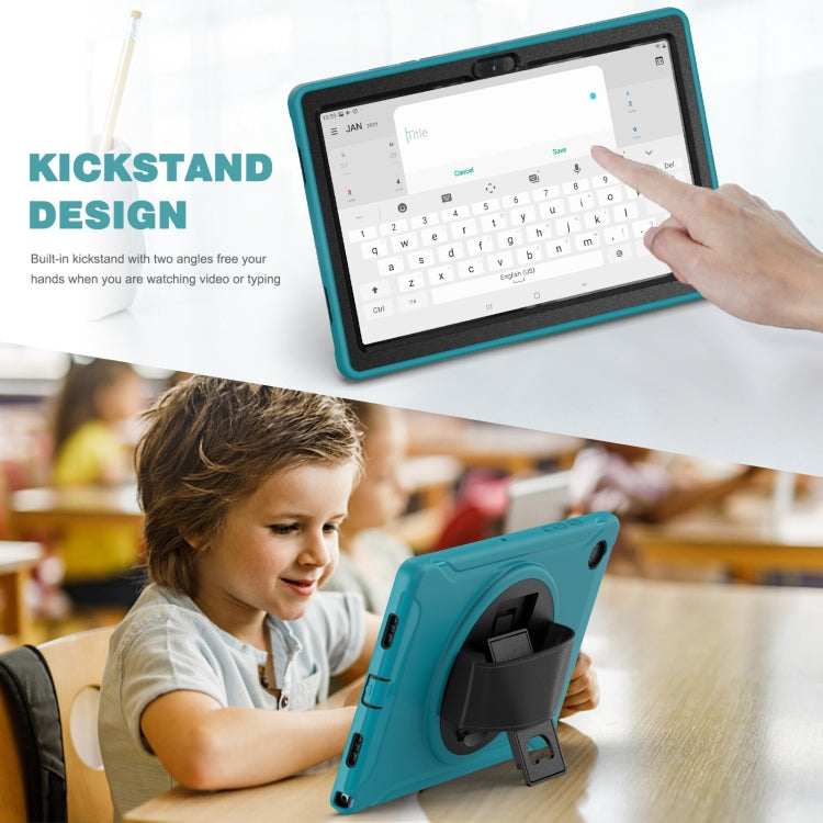 For Samsung Galaxy Tab A8 10.5 2021 Shockproof TPU + PC Tablet Case(Blue) - Other Galaxy Tab PC by buy2fix | Online Shopping UK | buy2fix