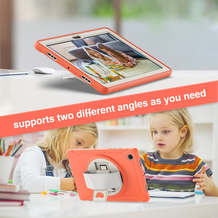 For Samsung Galaxy Tab A8 10.5 2021 Shockproof TPU + PC Tablet Case(Living Coral) - Other Galaxy Tab PC by buy2fix | Online Shopping UK | buy2fix