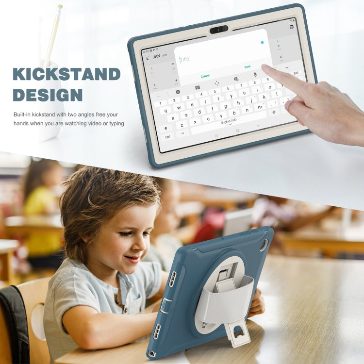 For Samsung Galaxy Tab A8 10.5 2021 Shockproof TPU + PC Tablet Case(Cornflower Blue) - Other Galaxy Tab PC by buy2fix | Online Shopping UK | buy2fix