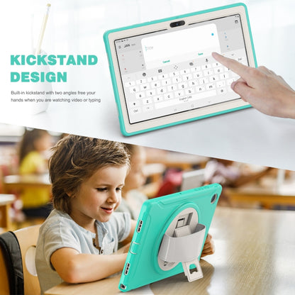 For Samsung Galaxy Tab A8 10.5 2021 Shockproof TPU + PC Tablet Case(Mint Green) - Other Galaxy Tab PC by buy2fix | Online Shopping UK | buy2fix