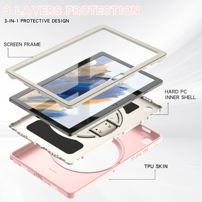 For Samsung Galaxy Tab A8 10.5 2021 Shockproof TPU + PC Tablet Case(Cherry Blossoms Pink) - Other Galaxy Tab PC by buy2fix | Online Shopping UK | buy2fix