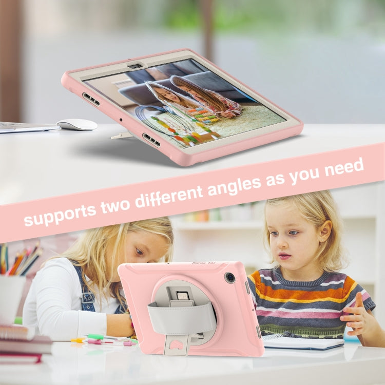 For Samsung Galaxy Tab A8 10.5 2021 Shockproof TPU + PC Tablet Case(Cherry Blossoms Pink) - Other Galaxy Tab PC by buy2fix | Online Shopping UK | buy2fix