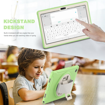For Samsung Galaxy Tab A8 10.5 2021 Shockproof TPU + PC Tablet Case(Matcha Green) - Other Galaxy Tab PC by buy2fix | Online Shopping UK | buy2fix