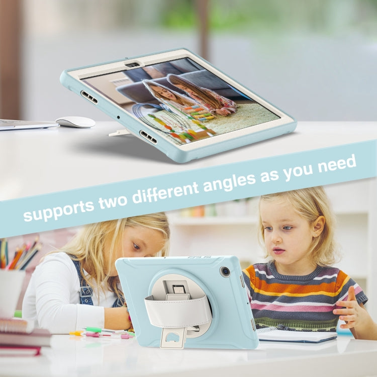 For Samsung Galaxy Tab A8 10.5 2021 Shockproof TPU + PC Tablet Case(Ice Crystal Blue) - Other Galaxy Tab PC by buy2fix | Online Shopping UK | buy2fix