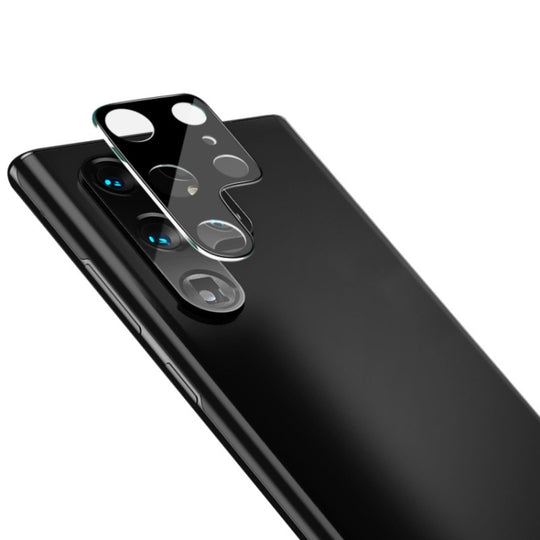 For Samsung Galaxy S22 Ultra 5G imak Integrated Rear Camera Lens Tempered Glass Film Black Version