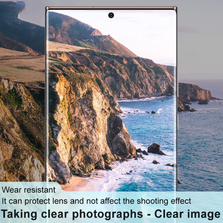 For Samsung Galaxy S22 Ultra 5G imak Integrated Rear Camera Lens Tempered Glass Film Black Version - Galaxy S22 Ultra 5G Tempered Glass by imak | Online Shopping UK | buy2fix
