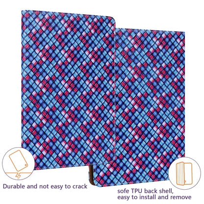 Color Weave Smart Leather Tablet Case For iPad 10.2 2019/Air 2019/10.5/10.2 2020/2021(Blue) - iPad Air (2022) / (2020) 10.9 Cases by buy2fix | Online Shopping UK | buy2fix