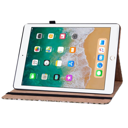 Color Weave Smart Leather Tablet Case For iPad Pro 9.7 2018 / 2017(Brown) - iPad 9.7 (2018) & (2017) Cases by buy2fix | Online Shopping UK | buy2fix