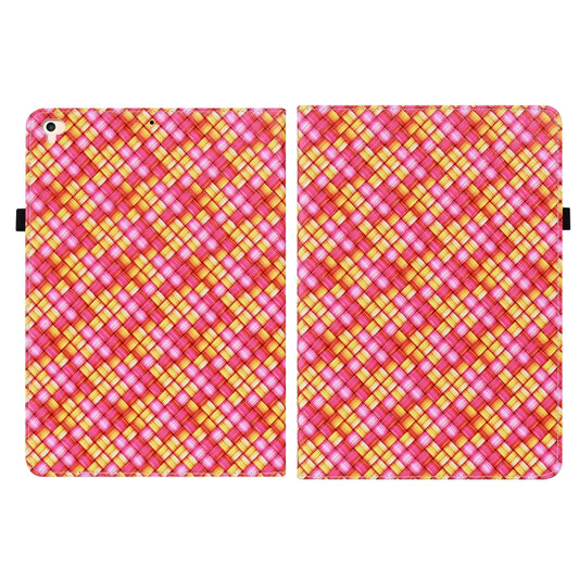 Color Weave Smart Leather Tablet Case For iPad Pro 9.7 2018 / 2017(Rose Red) - iPad 9.7 (2018) & (2017) Cases by buy2fix | Online Shopping UK | buy2fix